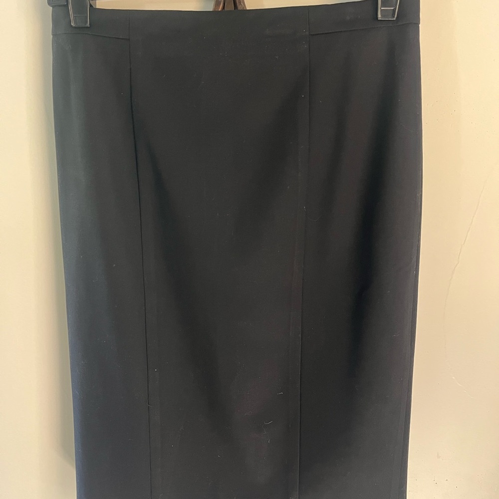 Ann Taylor Classic Black Pencil Skirt
